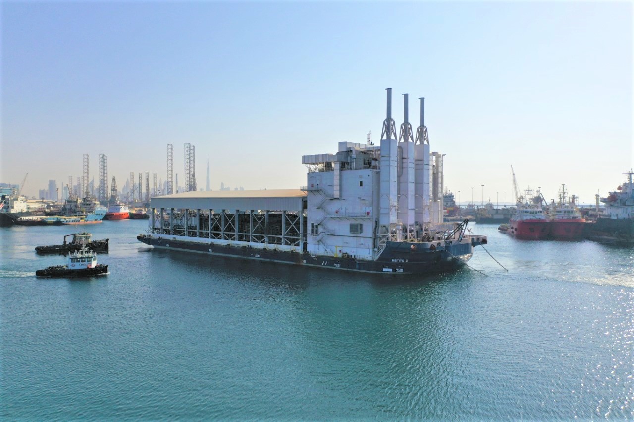 Metito Delivers the First Of Three Floating Desalination Barges For Bahri’s SAR760m Announced Project In The Kingdom Of Saudi Arabia