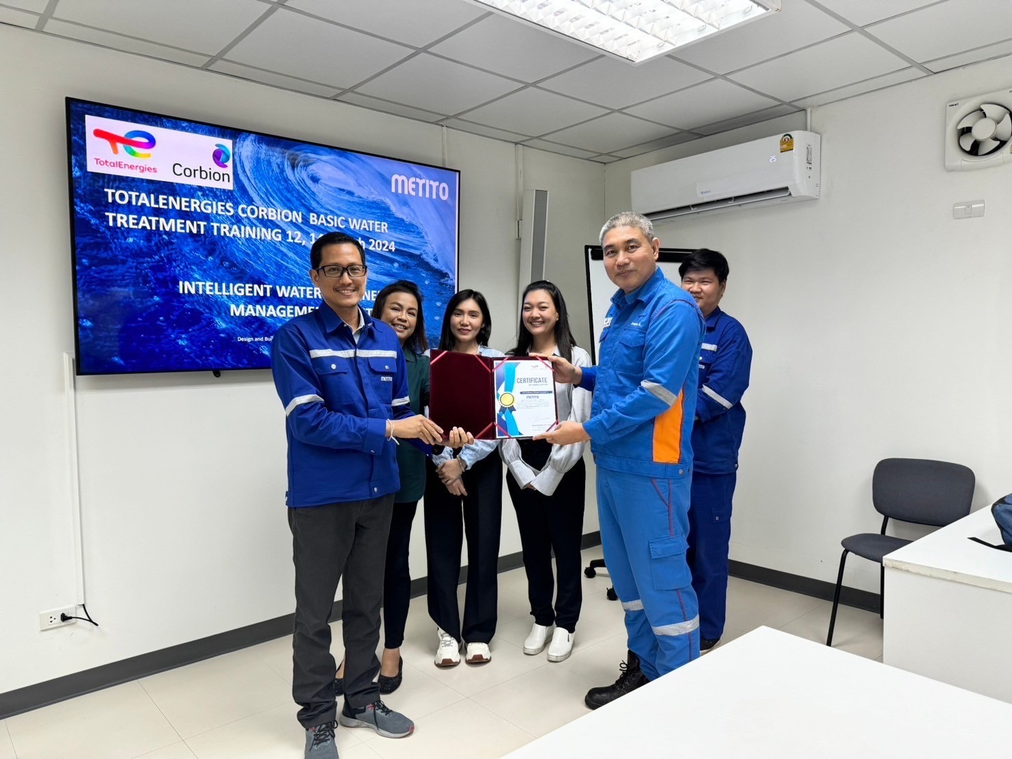 Metito Thailand’s Training for TotalEnergies Corbion